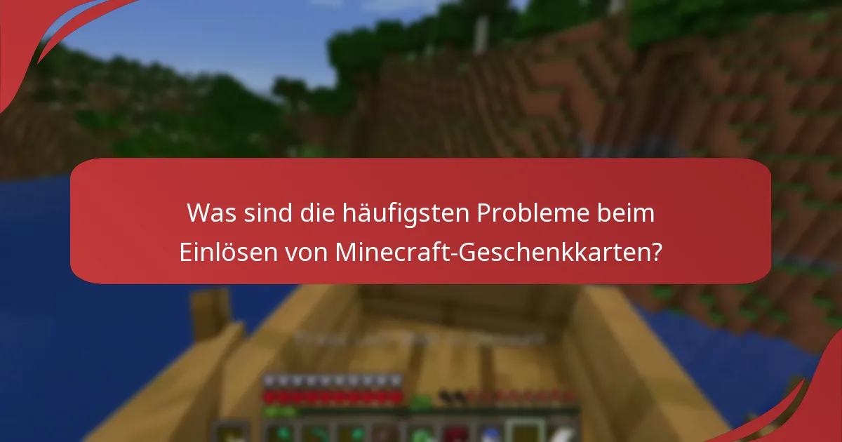 Was sind die Limits für Geschenkcodes von Minecraft-Geschenkkarten?