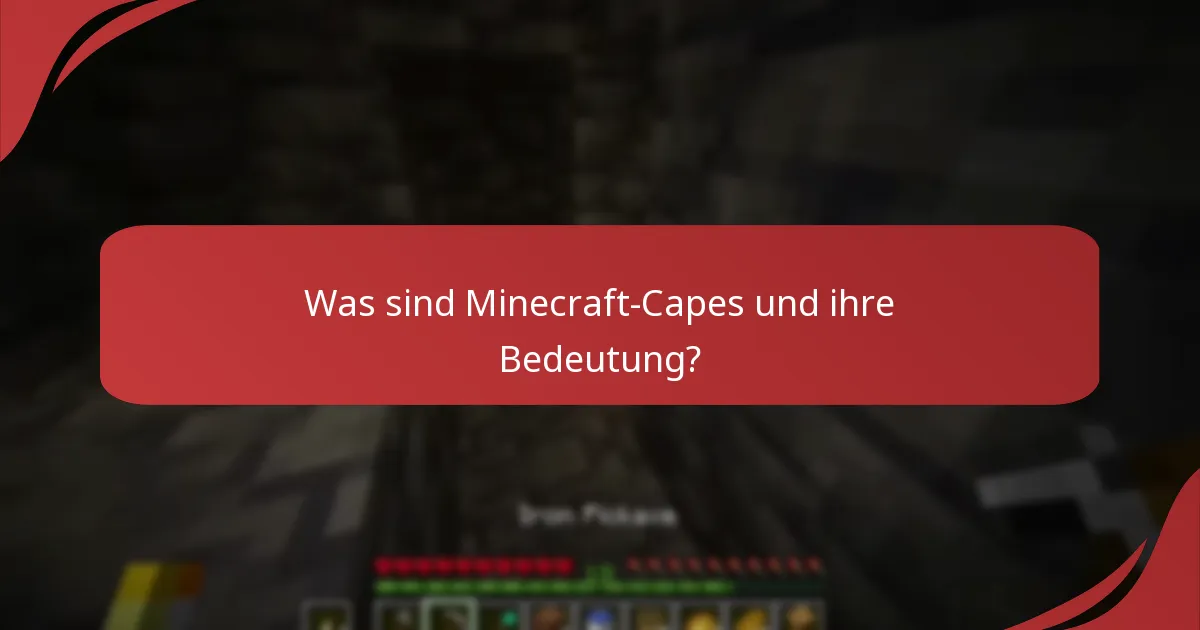 Welche Werbecodes sind für Minecraft-Capes verfügbar?