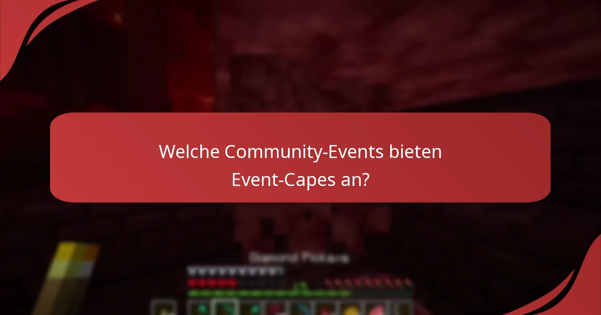 Welche Belohnungen können durch Community-Events verdient werden?