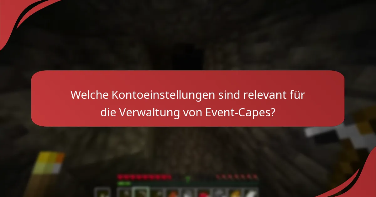 Was ist der historische Kontext der Minecraft-Event-Capes?