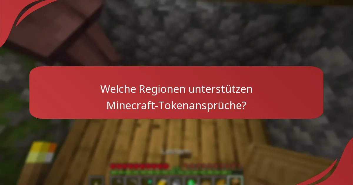 Was sind die Auswirkungen regionaler Einschränkungen auf Tokenansprüche?