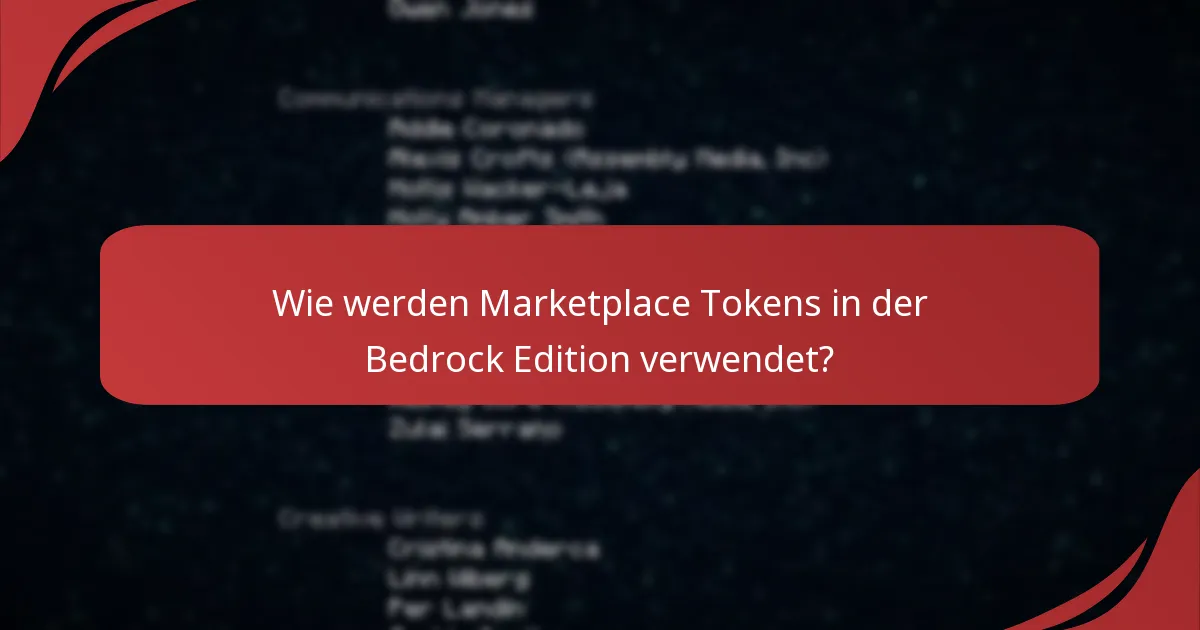 Wo kann man Minecraft Marketplace Tokens kaufen?